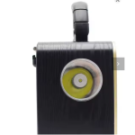 Rádio Portátil Retro Recarregável Am/fm Bluetooth Lanterna Cor Marrom