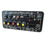 Placa do amplificador do bluetooth do carro, cartão AUX TF, USB, subwoofer